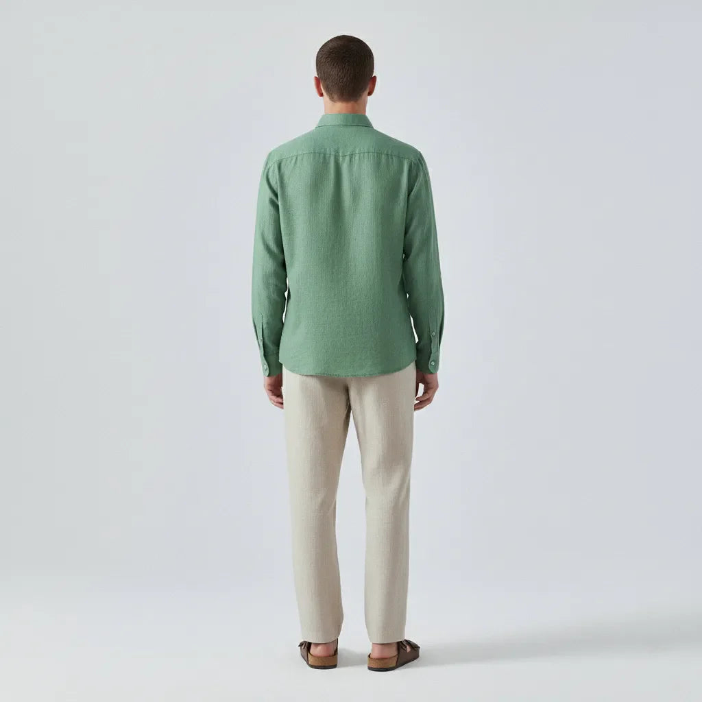Camicia 100% lino