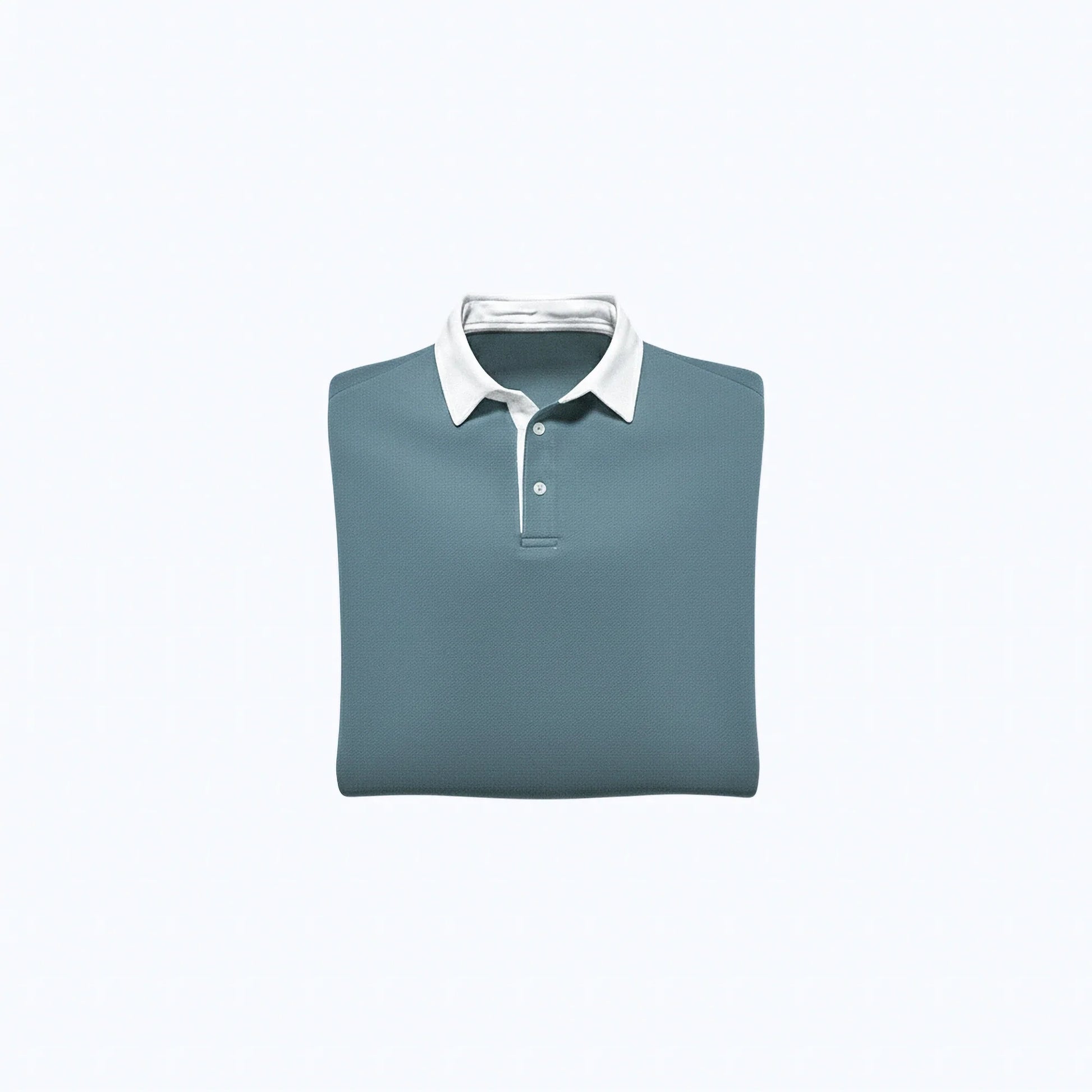 Maglione di cotone con colletto polo