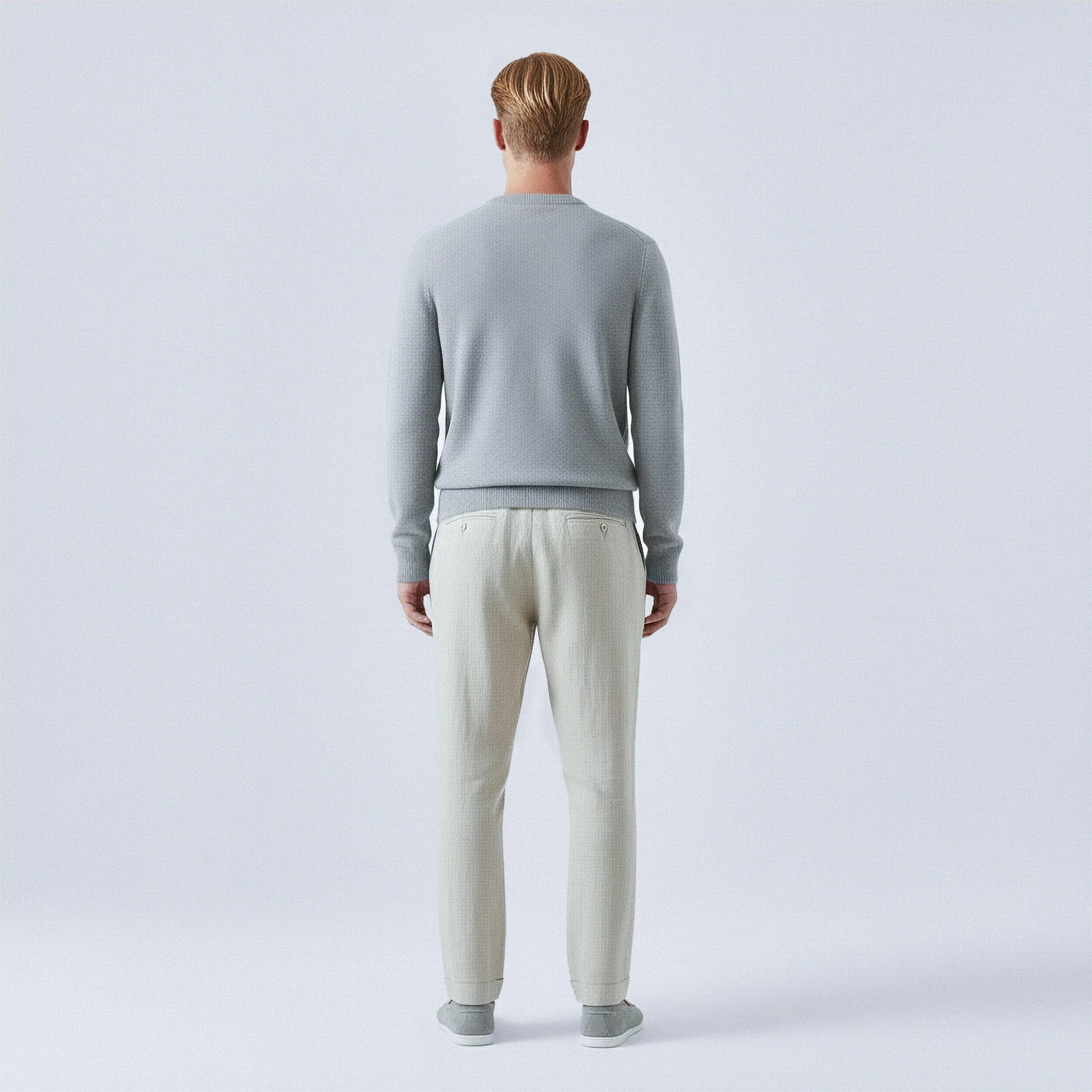 Maglione in lana a girocollo