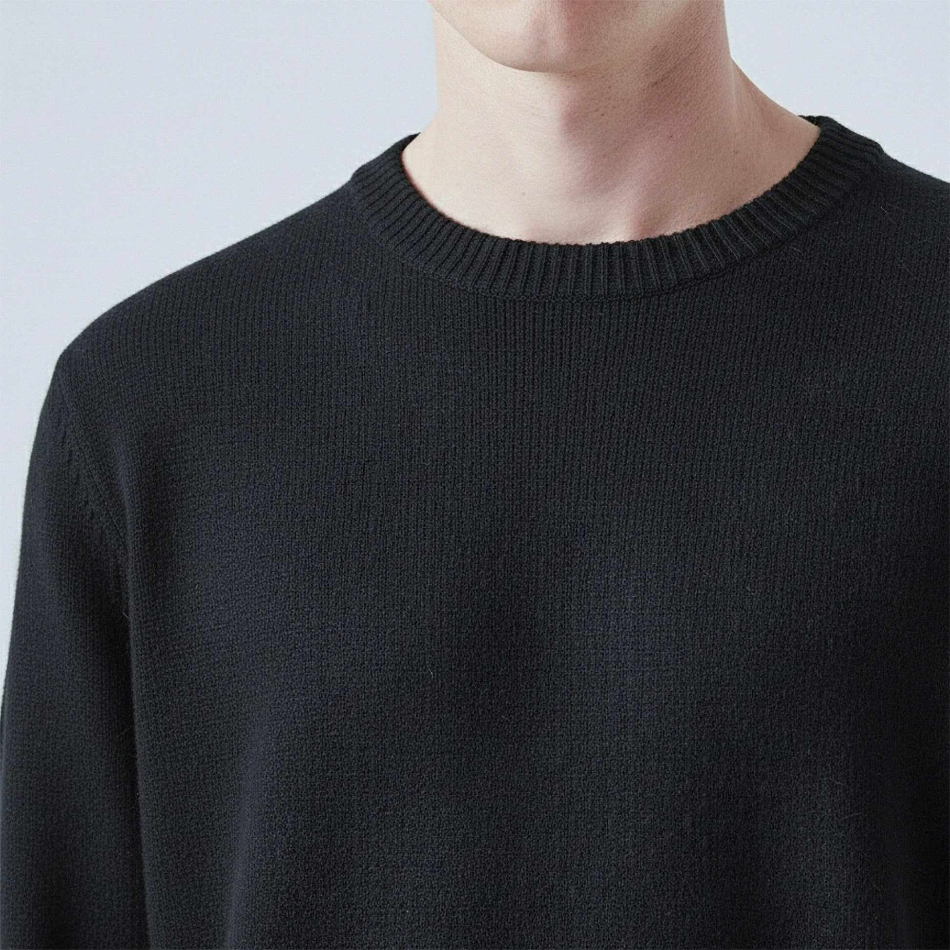 Maglione in lana a girocollo