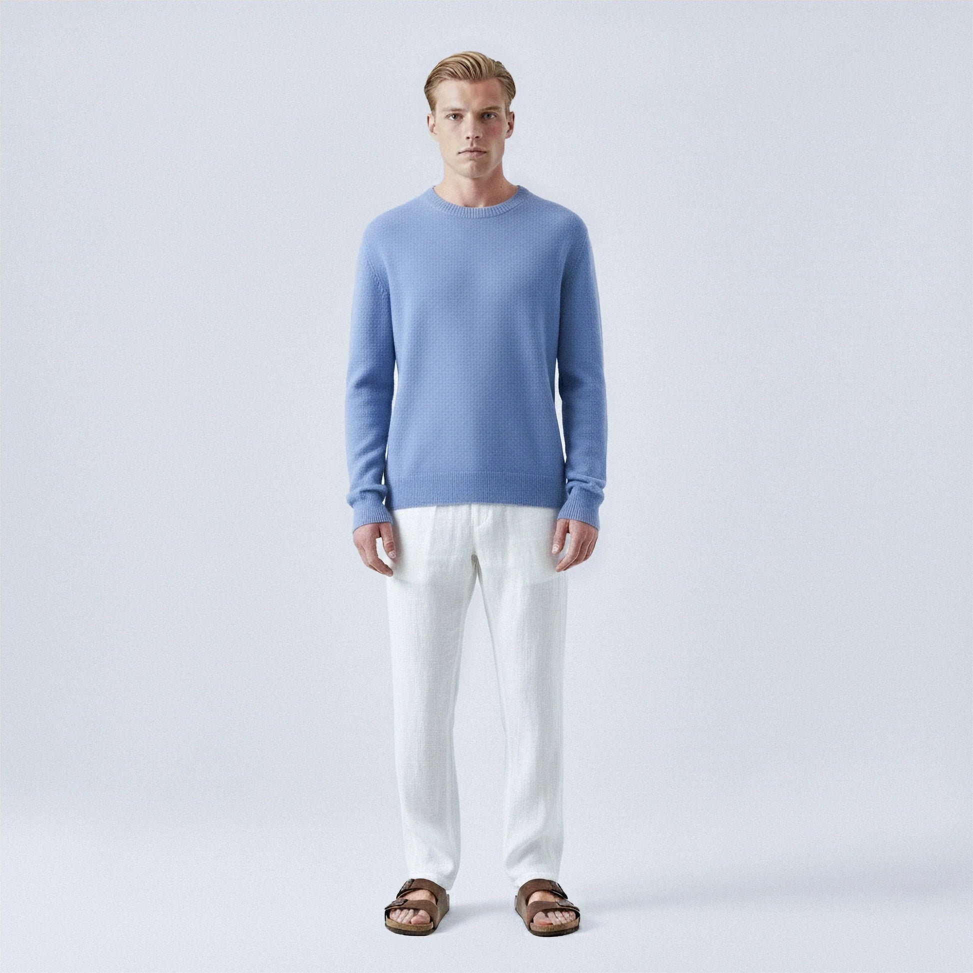 Maglione in lana a girocollo