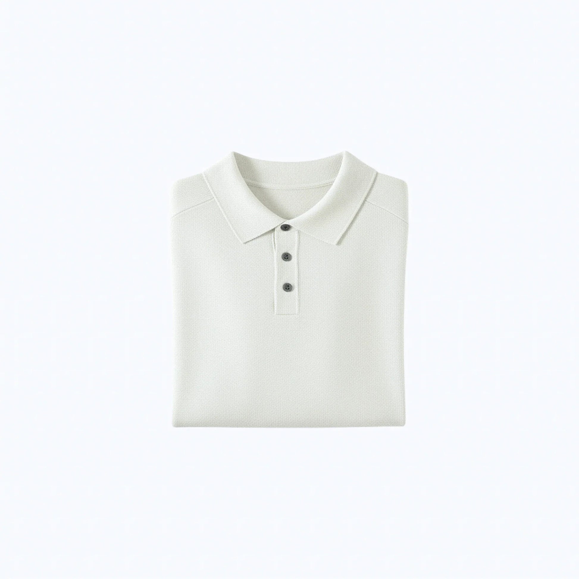 Maglione polo in lana