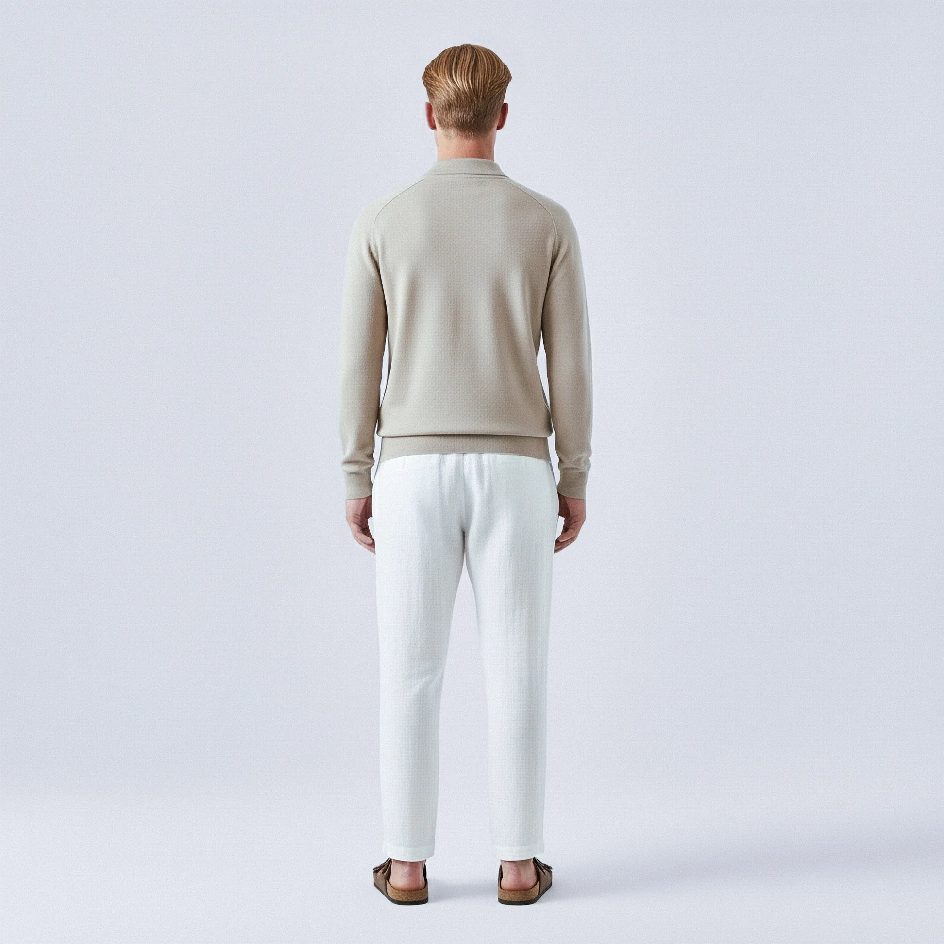 Maglione in lana polo